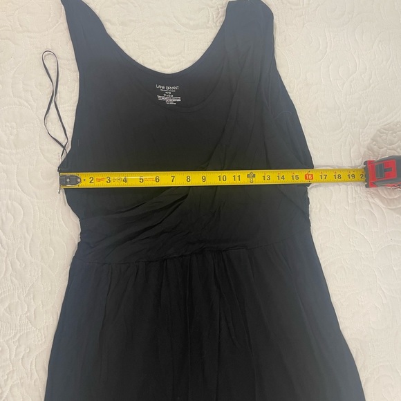 Lane Bryant Black Dress Sleeveless Size 14/16 Pre-Owned EUC - Picture 3 of 6